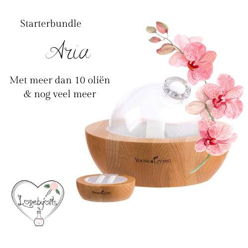 Premium Starterbundle met Aria diffuser lovebynatureslight